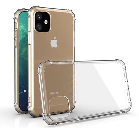 coque arrière transparente compatible pour iPhone 11, 11 Pro